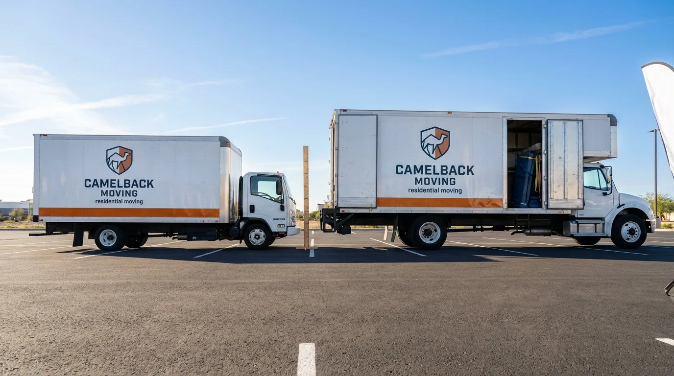 Moving truck size capacity guide in Glenn Dale